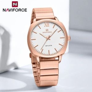Naviforce NF5044 Men’s Stainless Steel Watch with Quartz Movement 3ATM Water Resistance and 38mm Dial