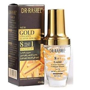 DR RASHEL 8-in-1 New Gold Collagen Elastin Anti-Aging Brightening Face Serum.
