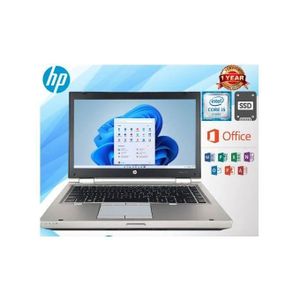 HP EliteBook  Intel Core I5, 14'' Windows 11 PRO Activated  Refurbished 8GB RAM, Fast Speed 256GB SSD Office & Basic Software Installed +  Free Bag + Free Wireless Mouse + Charger + Mouse Pad