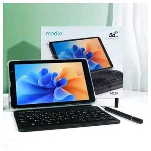 Kids Tablets Modio M129 KIDS /STUDENTS/ADULTS TABLET 8GB/512GB 8INCH 4000MAH 5G WITH SIMCARD SLOT,BT KEYBOARD,TOUCH PEN ,BT EARPHONES AND LEARTHER COVER