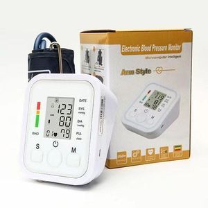 Electronic Digital Arm BP Blood Pressure Monitor Machine Heartbeat Pulse Meter Test Sphygmomanometer