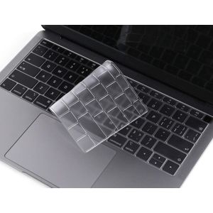 Premium Ultra Thin Keyboard Cover for MacBook Air 13 Inch A1932 (2018, 2019) with Touch ID - US Keyboard Layout