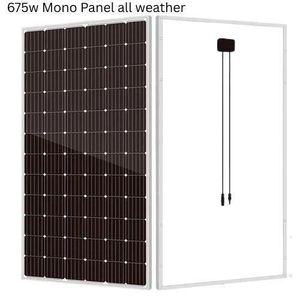 Sunnypex solar panel all weather 675w commercial