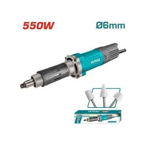 TOTAL Air Die Grinder,Durable and Lightweight, 6mm Collet Air Die Grinder with Powerful 29,000 RPM 550W Motor, Angle, Composite, Comfort
