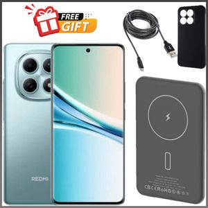 XIAOMI Redmi Note 15, 6.8", 6GB RAM + 128GB, 6000mAh, Black (25 Months Warranty)- Blue+Cable Magsafe powerbank
