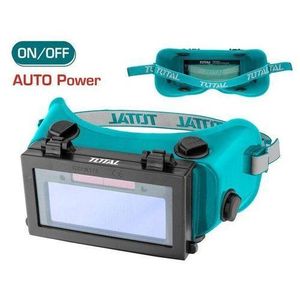 TOTAL TSP9403 Auto-darkening welding goggle Viewing area:90x35mm