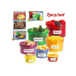 2pcs Set Of Freezing Boxes For Cereal Rice, Food Dividers Container For  Portion Control Diet, Storage Box For Refrigerator