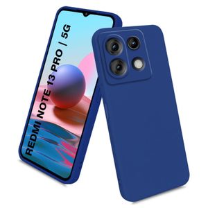 Soft Silicone Slim Fit Cover Anti-Scratch Shockproof Case for Xiaomi Redmi Note 13 Pro - Blue
