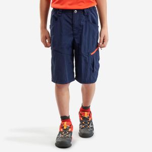 Quechua Kids’ hiking shorts, 7-15 years, MH500 - Blue - Steel Blue
