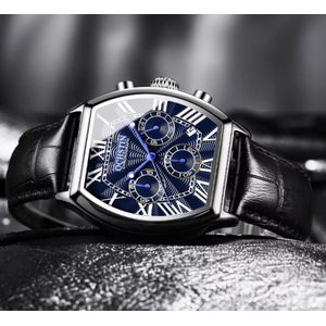 Luxury OCHSTIN Chronograph Men’s Watch with Elegant Leather Strap Water Resistant Body and Accurate Date Display for Everyday and Formal Wear