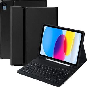 iPad 10th Generation Case with Keyboard 10.9 inch, iPad Keyboard10th Generation Case for (A2757/A2777/A2696) with pencil holder