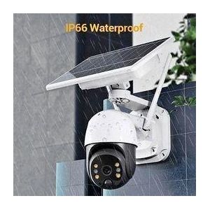 Ptz 360 Degree Pan, Tilt Rotating 4G Solar Powered Security Camera