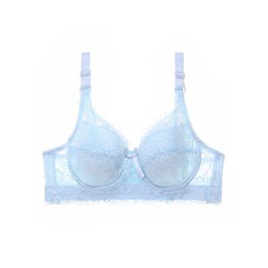 Women Front Closure Bra Lace Thin Padded No Underwire Plus Size Bras