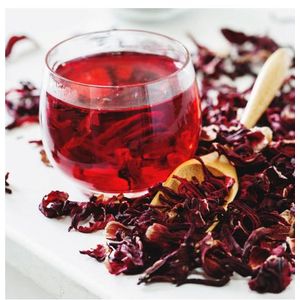 Organic Hibiscus powder natural and herbal- 100g - heart health, blood pressure regulation, and immunity.