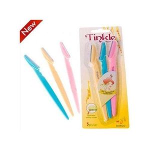 Tinkle Eyebrow Shaper Facial Hairs Razor - 3 Pieces