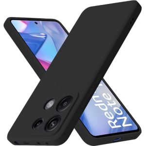 Soft Silicone Slim Fit Cover Anti-Scratch Shockproof Case for Xiaomi Redmi Note 13 Pro - Black