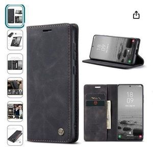 Caseme for tecno camon 50 PRO Wallet Case,Soft PU Leather Flip Case Magnetic Stand Flip Protective Cover Leather Case with ID & Credit Card Slots Holder