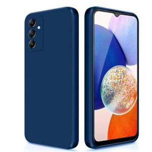 Samsung Galaxy A17 4G/5G Original Premium Soft Matte Silicone Cover-Blue