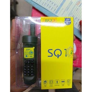 SQ SQ1 Featured Kabambe Mobile Phone with Dual SIM Card, Loud Speaker, Facebook, Vibration, Alarm, HD Camera, Calculator, Powerful battery, Wireless FM & Big Torch -Green