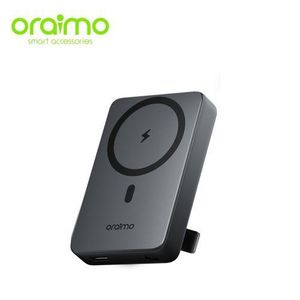 Oraimo  MagPower 15 Power Bank 10000mAh Wireless Strong Magnetic Attachment - Black