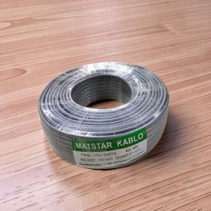 Mat Star 1.5MM 90M Moisture Proof Reliable Twin With Earth Electrical Wiring Cable 