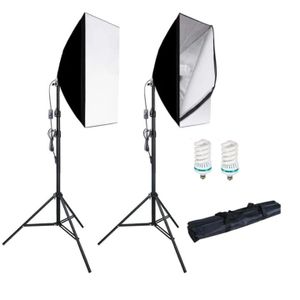 Photography Soft Box Set 50x70CM With 2.1M Tripod Stand ,Video Soft Box Camera Equipment Photography Studio Softbox
