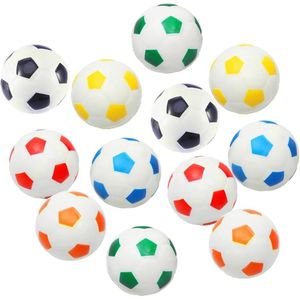 Multi-Color Soft Foam Football Set - Durable Mini Soccer Balls for Kids Indoor & Outdoor Play - Stress Relief Squeeze Balls