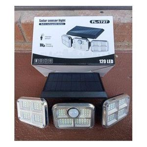  120 LED Solar Power PIR Motion Sensor Light Outdoor Security Garden Waterproof