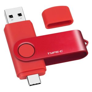 USB Flash Drive Memory Stick 2TB - 2 in 1 USB 3.0 Type C High Speed 2000GB USB C Thumb Drive Portable Jump Drive Storage Device for External Data Storage