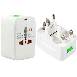 Plug Adapter, Universal EU US UK AU Travel AC Power Adaptor
