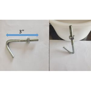 J HOOKS FOR CANVAS HOOK UP 3'' 