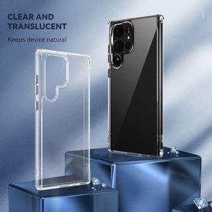 Crystal Clear Hard TPU Protective Case/Cover For Samsung Galaxy S23 Ultra