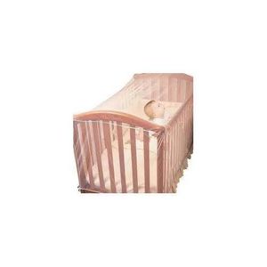 Baby Crib/ Wooden Cot Mosquito Net WHITE