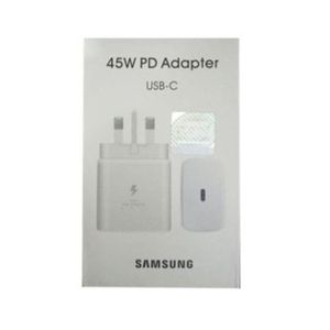 Samsung 45 Watts Super Fast Charger Adapter With Type C To C Output For Galaxy A06, A16, A26, S24 Ultra, A36, A56, A05, A05s, A14, A15, A23, A24, A25, A33, A34, A35, A53, A54, A55, A07, A17, S25 Ultra, S26 Ultra