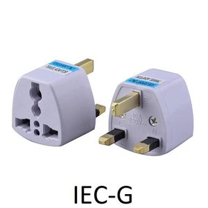 IEC Type G Universal AC Power Plug Travel Adapter