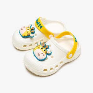 Kids Unisex Cute Giraffe EVA Clogs Lightweight Soft Sole Anti-Slip Play Sandals