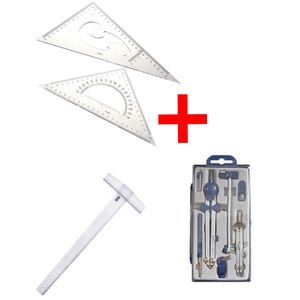 Engineering drawing set square sale