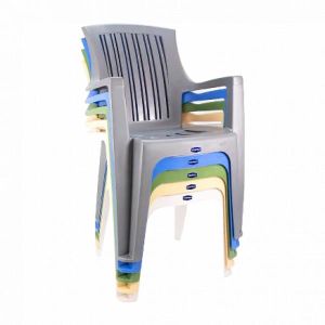 Kenpoly High Back Plastic Chair 2016  Heavy Duty & Stackable