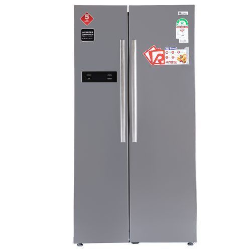 Ramtons Rf 265 527l Side By Side Led Fridge Silver Best Price Online Jumia Kenya