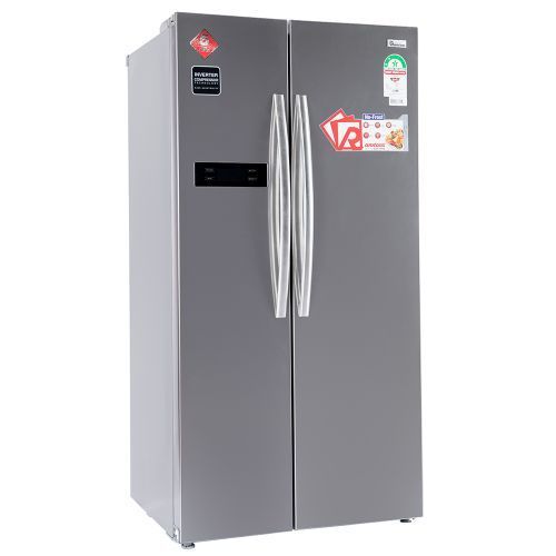Ramtons Rf 265 527l Side By Side Led Fridge Silver Best Price Online Jumia Kenya