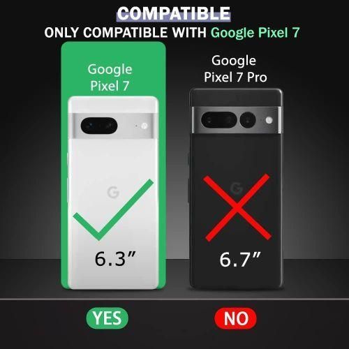 product_image_name-Generic-Non-Yellowing Transparent Hard Back PC+TPU Cover Case for Google Pixel 7-3