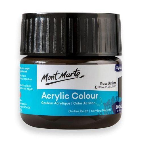 product_image_name-Generic-Acrylic Colour Paint Signature 100ml - Raw Umber-1