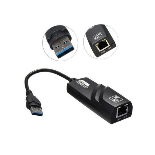 product_image_name-Generic-USB 3.0 TO 10/100/100 Gigabit Ethernet RJ45 Lan Adapter-1