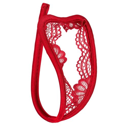 Fashion Type A Red-Mens Lingerie C Shape C-string Erotic Hollow