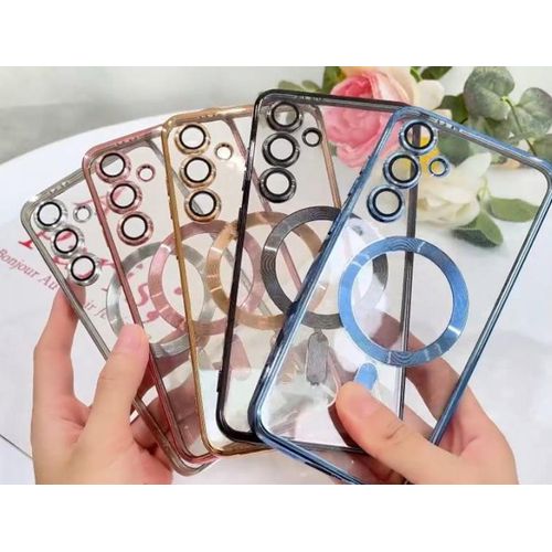 product_image_name-Samsung-Galaxy A36 Luxury Clear, Transparent Magsafe High Protection Phone Case/ Back cover-6