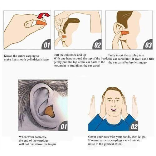 product_image_name-Generic-10 pieces Soft PU Foam Earplugs-5 Pairs-2