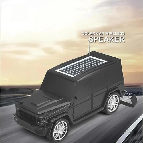 product_image_name-Generic- Bluetooth Speaker- Car Shaped Portable Bluetooth Wireless Speaker Supports BT/USB/TF Card/Aux/FMwith Solar Charging...Rechargeable Charge-2