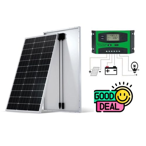product_image_name-Sunlight Solar-600Watts Solar Panel All Weather Monocrystalline 600 Watts  Solar Panel 25 Years Warranty+ Free 10AH Solar Charge Controller-1