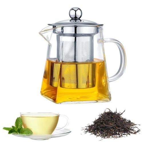 product_image_name-Generic-Borosilicate Glass Teapot with Removable Stainless Steel Infuser & Lid-1