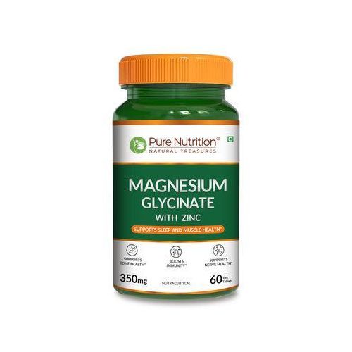 product_image_name-Pure Nutrition-MAGNESIUM GLYCINATE with Zinc 60 TABLETS.-1